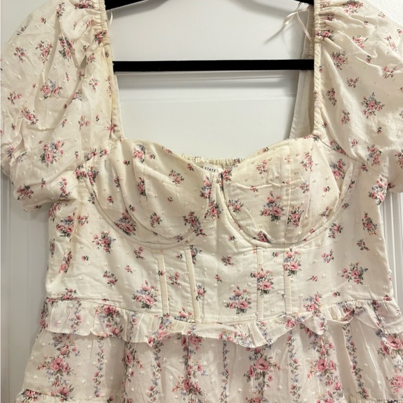 Altar’d State Cream Floral Dress - Picture 5 of 15